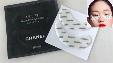 chanel le lift flash eye revitalizer review|Chanel le lift patches.